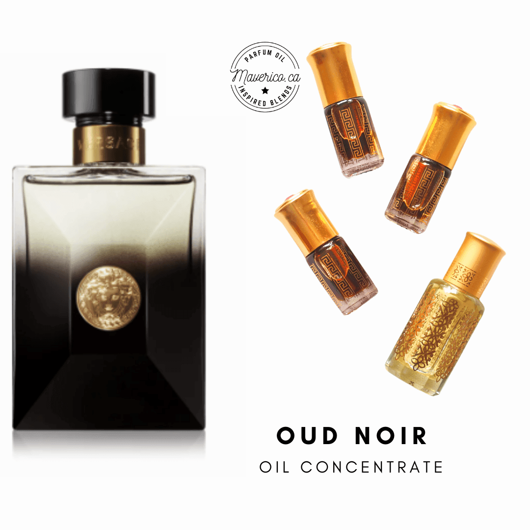 Oud Noir Versace Pour Homme Men HSA Perfumes