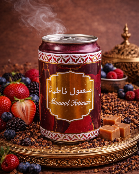 Fatima CAN Arabian Mamool – Strawberry, Berry & Caramel Musk Incense | Premium UAE Bukhoor