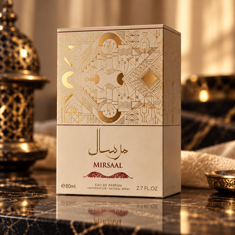 Mirsaal | مرسال Women’s Arabian Perfume – Pink Pepper, Jasmine, Vanilla & Leather