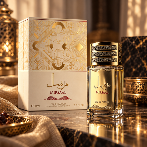 Mirsaal | مرسال Women’s Arabian Perfume – Pink Pepper, Jasmine, Vanilla & Leather