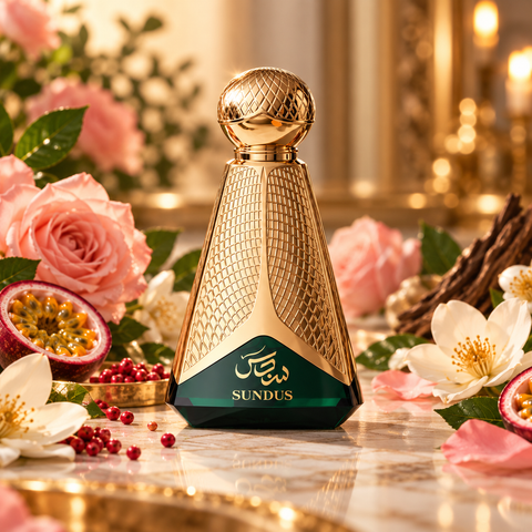 Sundus Women’s Perfume – Rose, Passion Fruit, Musk & Amber
