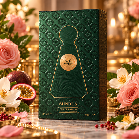 Sundus Women’s Perfume – Rose, Passion Fruit, Musk & Amber