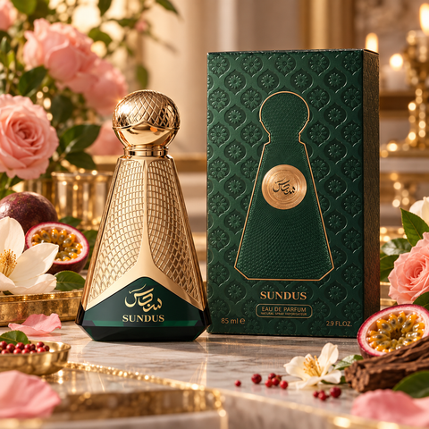Sundus Women’s Perfume – Rose, Passion Fruit, Musk & Amber