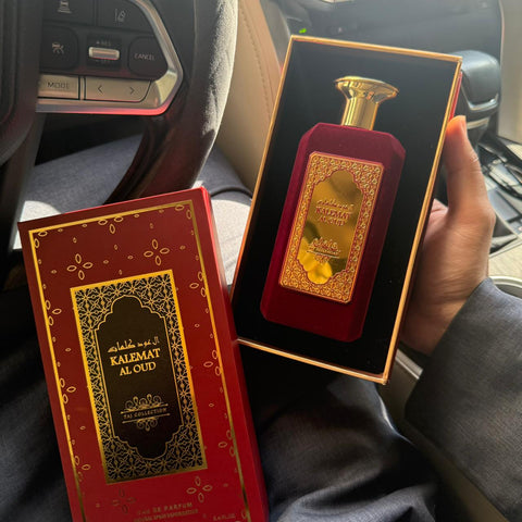 Kalemat Al Arab Perfume – Luxury Arabian Oud Fragrance with Saffron, Musk & Woody Notes