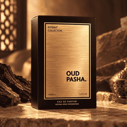 Oud Pasha Unisex Arabian Perfume – Oud, Tobacco, Amber & Sandalwood