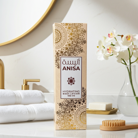 Anisa Luxury Hydrating Body Lotion – Silky Moisture with Citrus, Floral & Gourmand Notes