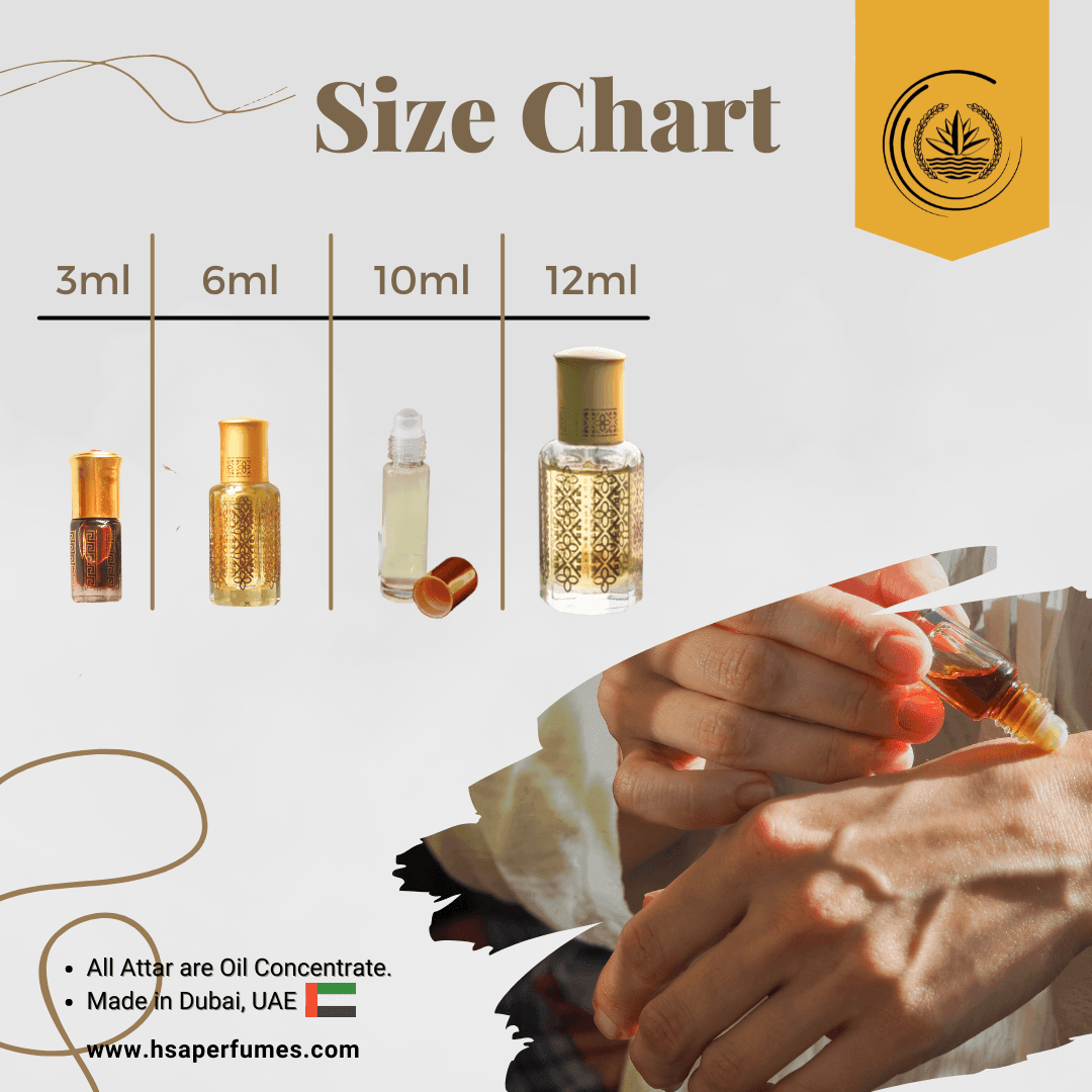 Attar Cardamom Premium Essential Parfum Oil - HSA Perfumes