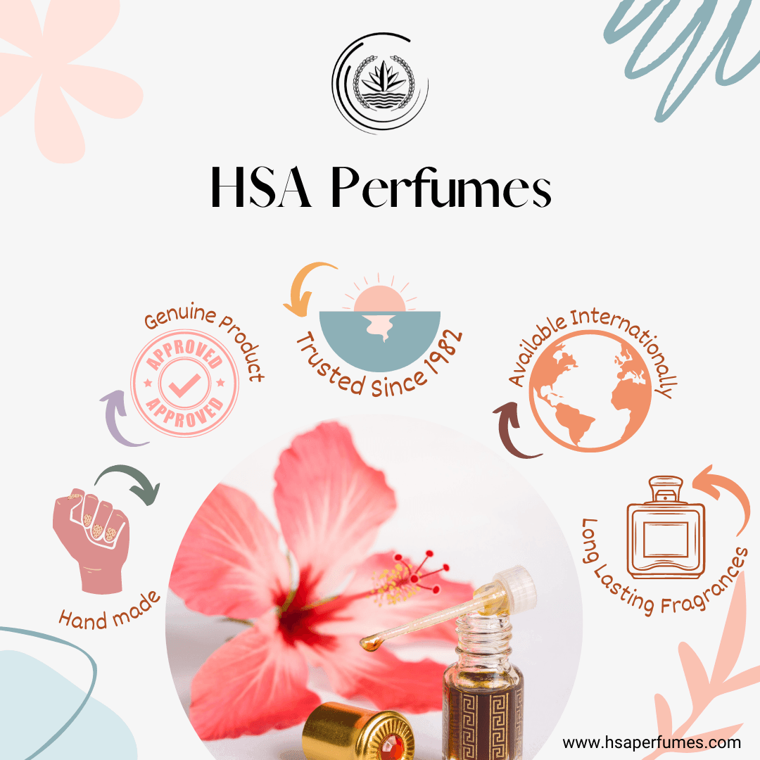 Attar Jasmine Premium Essential Parfum Oil Mogra - HSA Perfumes