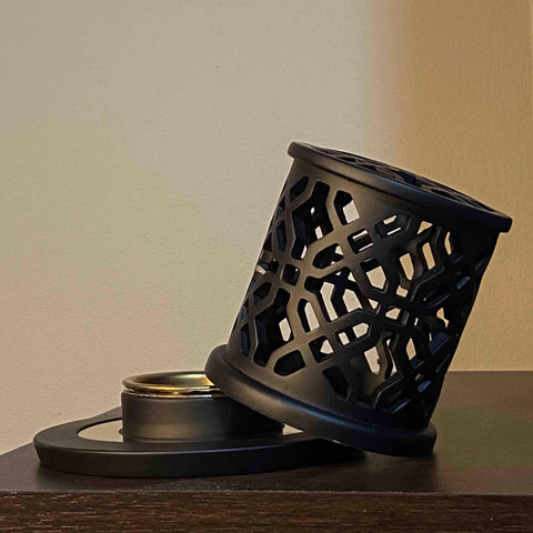 Black - Arabian Heritage Burner Home Decor - HSA Perfumes
