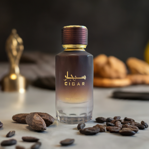 Cigar Perfume – Luxury Smoky Oriental Fragrance with Tobacco, Amber & Woody Notes