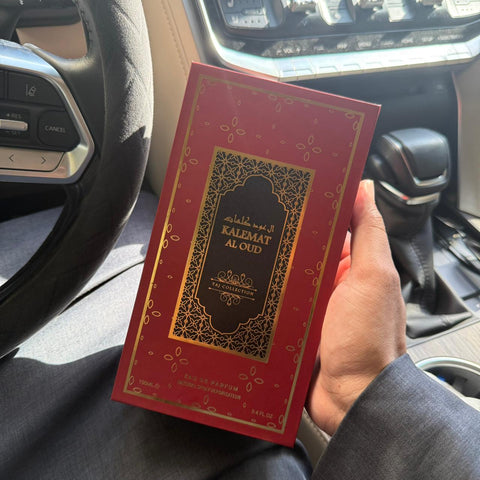 Kalemat Al Arab Perfume – Luxury Arabian Oud Fragrance with Saffron, Musk & Woody Notes