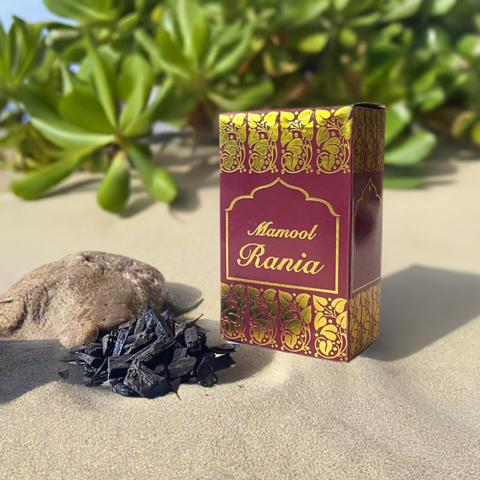 Rania Arabian Mamool Incense – Black Musk, Vanilla & Eucalyptus | Premium UAE Mamool