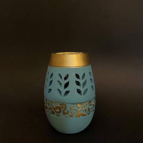 Urban Incense Burner - Turquoise Home Decor - HSA Perfumes