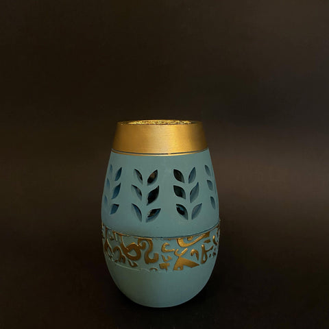 Urban Incense Burner - Turquoise Home Decor - HSA Perfumes